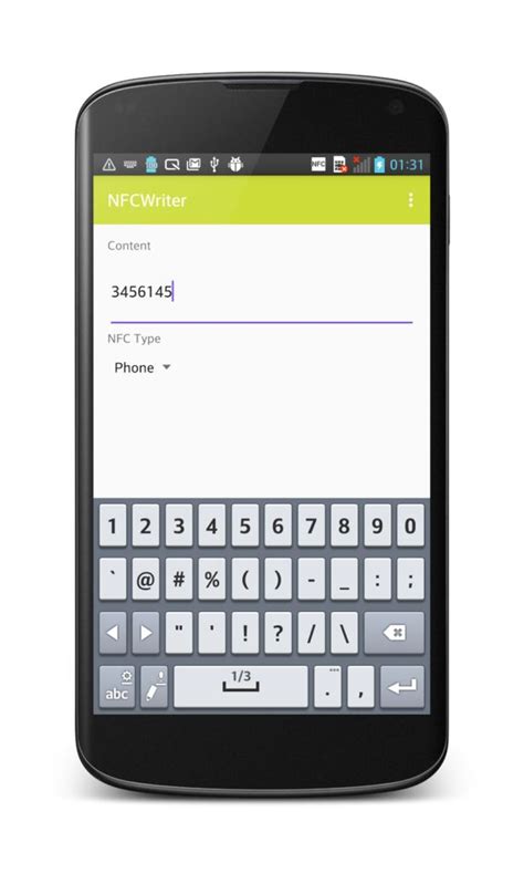 tag nfc android|android nfc sign in.